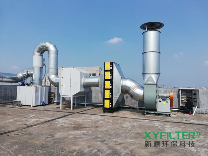 解決定型機(jī)高溫油煙廢氣治理問題新源在行動(dòng)